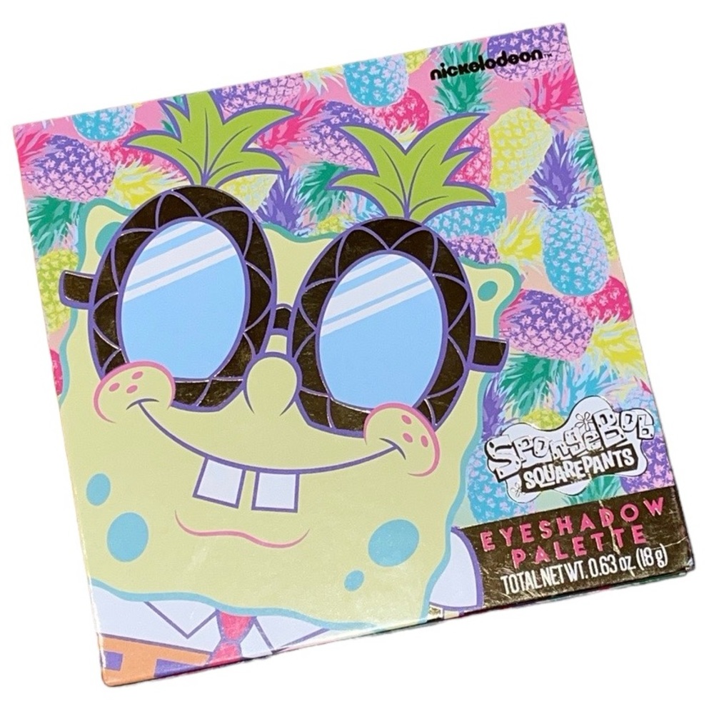 •NICKELODEON•NWT SPONGEBOB SQUARE PANTS 12-EYESHADOWS PALETTE
